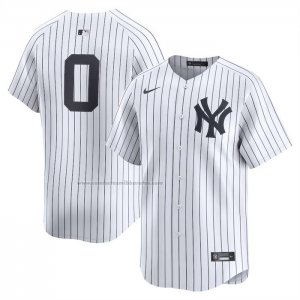 Camiseta Beisbol Hombre New York Yankees Marcus Stroman Primera Limited Blanco1