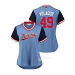 Camiseta Beisbol Mujer Minnesota Twins Adalberto Mejia 2018 Llws Players Weekend Volador Light Toronto Blue Jays