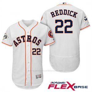 Camiseta Beisbol Hombre Houston Astros 2017 World Series Josh Rojodick Blanco Flex Base