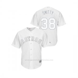 Camiseta Beisbol Hombre Houston Astros Joe Smith 2019 Players Weekend Smitty Replica Blanco