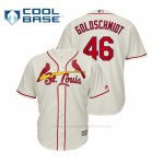 Camiseta Beisbol Hombre St. Louis Cardinals Paul Goldschmidt Cool Base Majestic Alternato Crema