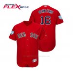 Camiseta Beisbol Hombre Boston Red Sox Andrew Benintendi Flex Base Entrenamiento de Primavera 2019 Rojo