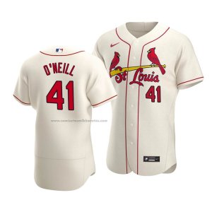 Camiseta Beisbol Hombre St. Louis Cardinals Tyler O'neill Autentico Alterno Crema