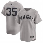 Camiseta Beisbol Hombre New York Yankees Cody Bellinger Segunda Limited Gris1