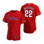 Camiseta Beisbol Hombre Philadelphia Phillies Andrew Mccutchen Autentico Alterno 2020 Rojo