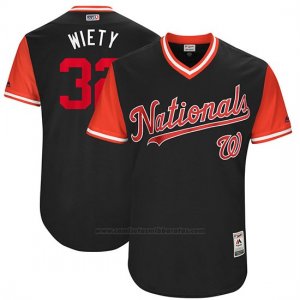 Camiseta Beisbol Hombre Washington Nationals 2017 Little League World Series Matt Wieters Azul