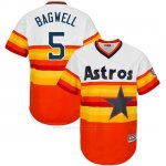 Camiseta Beisbol Hombre Houston Astros Jeff Bagwell Turn Back The Clock Naranja