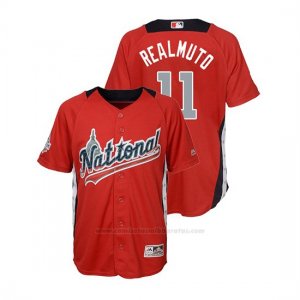 Camiseta Beisbol Nino All Star Game J.t. Realmuto 2018 1ª Run Derby National League Rojo