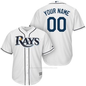 Camiseta Nino Tampa Bay Rays Personalizada Blanco