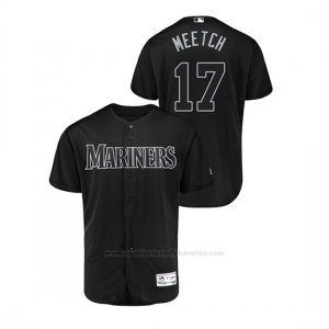 Camiseta Beisbol Hombre Seattle Mariners Mitch Haniger 2019 Players Weekend Autentico Negro