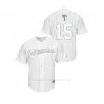 Camiseta Beisbol Hombre Milwaukee Brewers Drew Pomeranz 2019 Players Weekend Replica Blanco