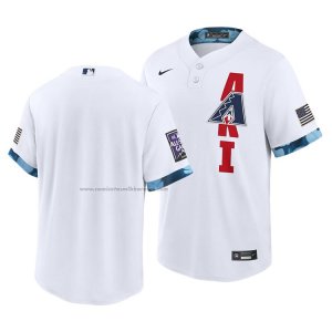 Camiseta Beisbol Hombre Arizona Diamondbacks 2021 All Star Replica Blanco