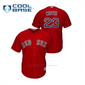 Camiseta Beisbol Hombre Boston Red Sox Michael Chavis Cool Base Rojo