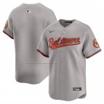 Camiseta Beisbol Hombre Baltimore Orioles Road Limited Gris