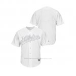 Camiseta Beisbol Hombre Oakland Athletics 2019 Players Weekend Replica Blanco