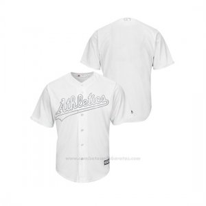 Camiseta Beisbol Hombre Oakland Athletics 2019 Players Weekend Replica Blanco