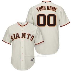 Camiseta San Francisco Giants Personalizada Blanco