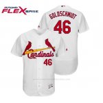 Camiseta Beisbol Hombre St. Louis Cardinals Paul Goldschmidt Flex Base Autentico Collezione Home Blanco