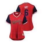 Camiseta Beisbol Mujer Washington Nationals Anthony Rendon 2018 Llws Players Weekend Ant Rojo