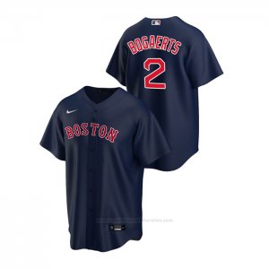 Camiseta Beisbol Hombre Boston Red Sox Xander Bogaerts Replica Alterno Azul