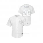 Camiseta Beisbol Hombre Chicago Cubs Kyle Hendricks 2019 Players Weekend Hendo Replica Blanco