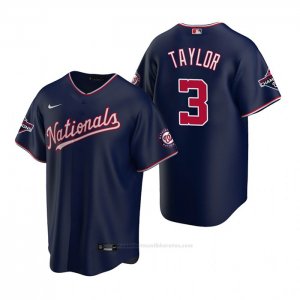 Camiseta Beisbol Hombre Washington Nationals Michael A. Taylor Replica Azul