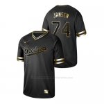 Camiseta Beisbol Hombre Los Angeles Dodgers Kenley Jansen 2019 Golden Edition Negro