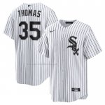 Camiseta Beisbol Hombre Chicago White Sox Frank Thomas Retired Primera Replica Blanco