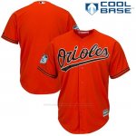 Camiseta Beisbol Hombre Baltimore Orioles Naranja 2017 Entrenamiento de Primavera Cool Base