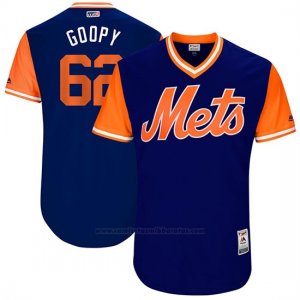 Camiseta Beisbol Hombre New York Mets 2017 Little League World Series Erik Goeddel Royal