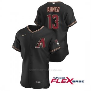Camiseta Beisbol Hombre Arizona Diamondbacks Nick Ahmed Autentico 2020 Alternato Negro