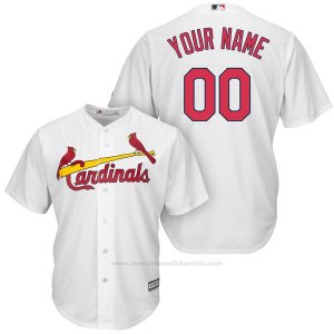 Camiseta Nino St. Louis Cardinals Personalizada Blanco
