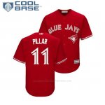 Camiseta Beisbol Nino Toronto Blue Jays Kevin Pillar Cool Base Replica Scarlet