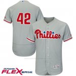 Camiseta Beisbol Hombre Philadelphia Phillies Jackie Robinson Gris Flex Base