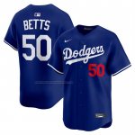 Camiseta Beisbol Hombre Los Angeles Dodgers Mookie Betts Alterno Limited Royal