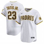 Camiseta Beisbol Hombre San Diego Padres Fernando Tatis Jr Alterno Limited Blanco