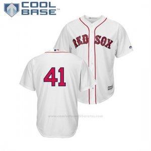 Camiseta Beisbol Hombre Boston Red Sox Chris Sale Cool Base Replica 1ª Blanco