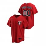 Camiseta Beisbol Hombre Minnesota Twins Personalizada Replica Alterno Rojo