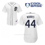 Camiseta Beisbol Hombre Detroit Tigers Daniel Norris 44 Blanco 1ª Cool Base