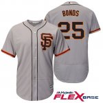 Camiseta Beisbol Hombre San Francisco Giants Barry Bonds Autentico Coleccion Flex Base Negro