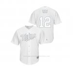 Camiseta Beisbol Hombre Minnesota Twins Jake Odorizzi 2019 Players Weekend Replica Blanco