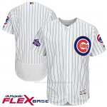 Camiseta Beisbol Hombre Chicago Cubs Blanco Oro Program Flex Base