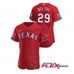 Camiseta Beisbol Hombre Texas Rangers Adrian Beltre Autentico 2020 Alternato Rojo