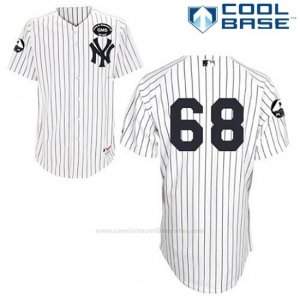 Camiseta Beisbol Hombre New York Yankees Dellin Betances 68 Blanco Gms The Boss Cool Base