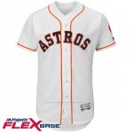 Camiseta Beisbol Hombre Houston Astros Blank Blanco Flex Base Autentico Coleccion