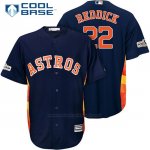 Camiseta Beisbol Hombre Houston Astros 2017 Postemporada Josh Rojodick Azul Cool Base