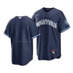 Camiseta Beisbol Hombre Chicago Cubs 2021 City Connect Replica Azul