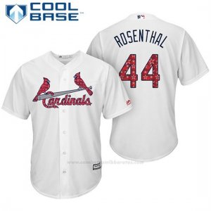 Camiseta Beisbol Hombre St. Louis Cardinals 2017 Estrellas y Rayas Trevor Rosenthal Blanco Cool Base