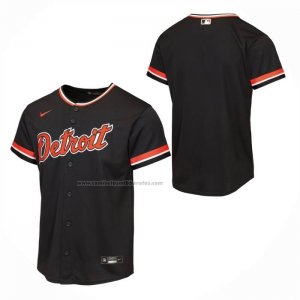 Camiseta Beisbol Nino Detroit Tigers Alterno Replica Azul