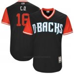Camiseta Beisbol Hombre Arizona Diamondbacks 2017 Little League World Series 16 Chris Owings Negro